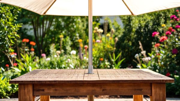 Top 5 tables de jardin idéales pour vos extérieurs